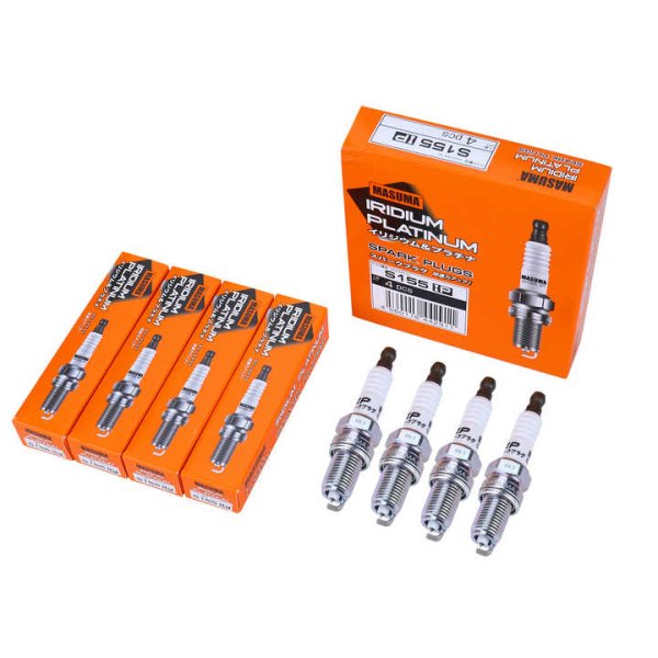 S155IP MASUMA Iridium+platinum SPARK PLUG Auto Engine Parts 55210685 68238112AA 55249868 IKR9J8 - Image 3