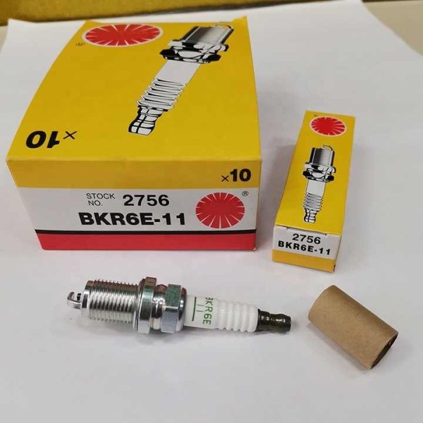 High Quality Auto Engine Spare Part Platinum Iridium Ignition Bujias Stock No 2756 Bkr6E-11 Spark Plug New for Suzuki Car - Image 2