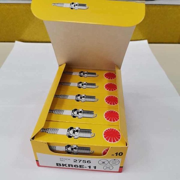 High Quality Auto Engine Spare Part Platinum Iridium Ignition Bujias Stock No 2756 Bkr6E-11 Spark Plug New for Suzuki Car - Image 3
